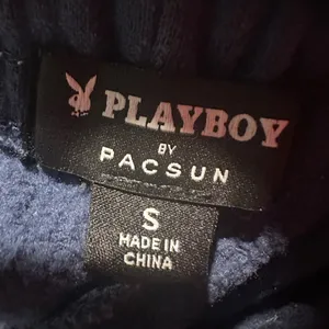 Playboy‎ Y2K Blue Sweatshorts Heart Logo Size Small thumbnail 5