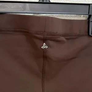 Prana 7/8 Leggings Chocolate Brown Low Rise Small thumbnail 6