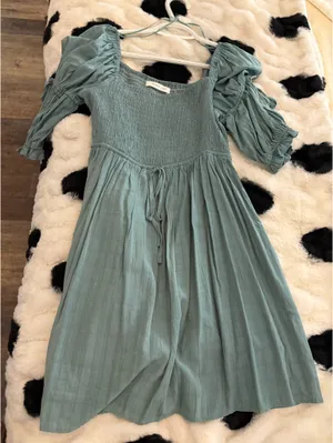 Blue mini Dress Size M thumbnail 1