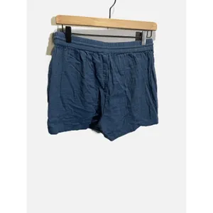 Caslon Gauze Shorts Womens Small Blue Elastic Drawstring Casual Beach Summer‎ thumbnail 4