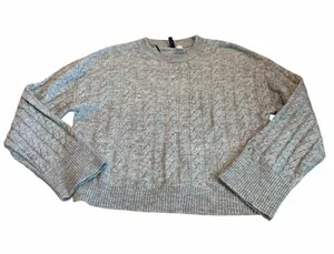 DIVIDED gray wool blend sweater thumbnail 1