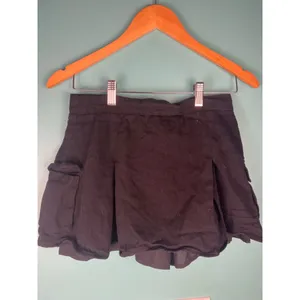 Vestique Black Cargo Mini Skort Size M | Utility Pocket Skirt Shorts thumbnail 6