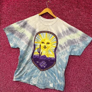 Kansas Carry On My Wayword Son Lyrircs Tie Dye Tshirt 2xl thumbnail 3