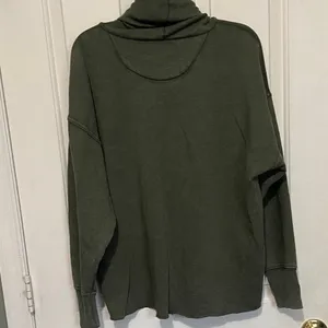 Aerie olive green Knit Sweater thumbnail 4