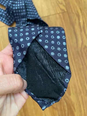 Versace silk tie  thumbnail 6
