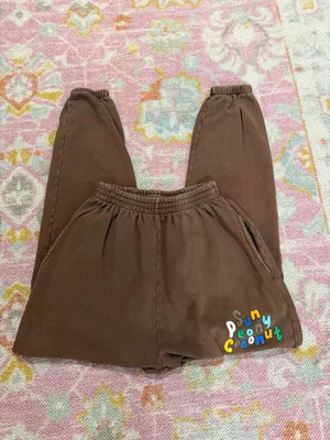 Sun Peony Coconut Sweatpants Brown thumbnail 4