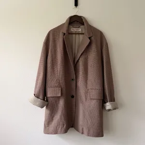 Free People Oversized Reggie Blazer in Ginger Combo Size L thumbnail 3