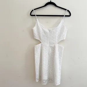 Hello Molly | Crochet Cut Out Mini Dress thumbnail 2