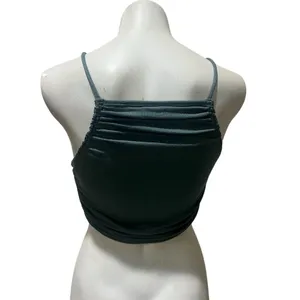 Out from under urban outfitters Women's Green Halter Knit Tank Top Size M Casual thumbnail 7