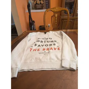 H & M Good Fortune Sweat Shirt Size L thumbnail 3