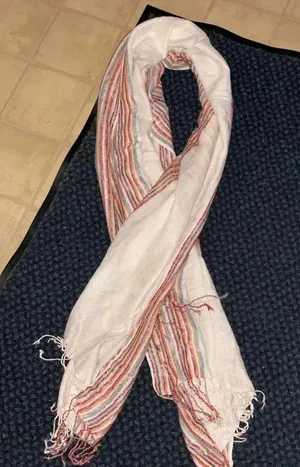 Pashmina beige‎ scarf thumbnail 1