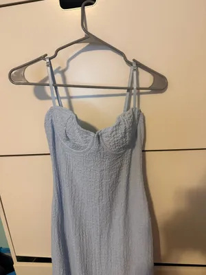 Blue White Fox Boutique Dress maxi thumbnail 3