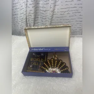 New Passport holder black‎ and gold travel thumbnail 2