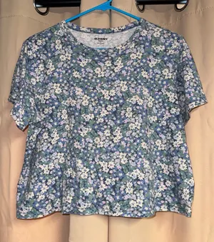 old navy floral tee thumbnail 1