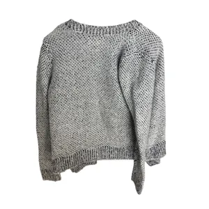 Lou & Grey Cardigan Sweater‎ Womens Small Grey Open Front Chunky Knit Excellent thumbnail 4
