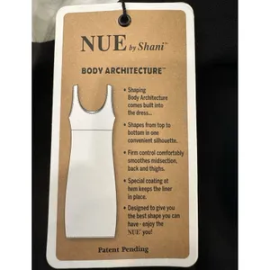Nue By Shani Brown Dress Shapewear Belt Size 10 NWT‎ thumbnail 4