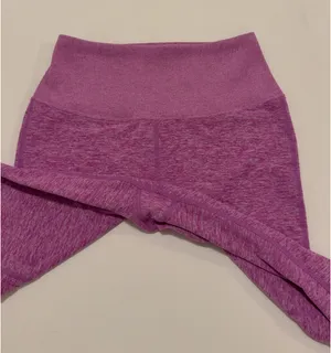 Alo Yoga Alosoft Lounge Leggings, Pink Heather, XS, NWOT thumbnail 4
