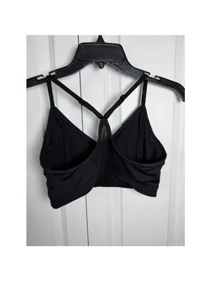 Athletic Works Black Sports Bra M thumbnail 2