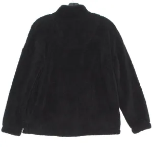 Cuddl Duds Sweater 1/4 Zip Fleece Oversize Athleisure Outdoor Casual Black Small thumbnail 2