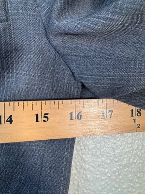 Theory Grey Plaid Fitted Blazer Jacket Womens M Preppy Corpcore Academia Work thumbnail 6