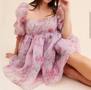 Selkie The Puff Floral Dress thumbnail 3