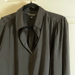 Banana Republic Womens Black Size large Blouse thumbnail 4