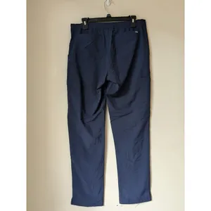 Adar Women’s Scrub Pants Medical Uniform Athletic Jogger Navy Zip Sz M thumbnail 6
