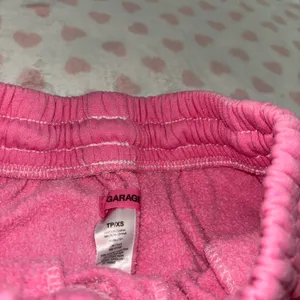 Garage pink sweatpants joggers Size Xsmall Hot Pink thumbnail 4