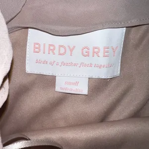 Birdy Grey Beautiful New Kira Taupe Chiffon Gown! thumbnail 4