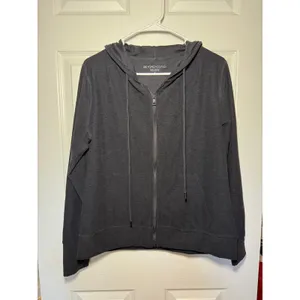 Beyond Yoga Spacedye Everyday Full Zip Hoodie Heathered Darkest Night Sz Medium thumbnail 5