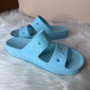 Crocs Baya Platform Slide Iconic Comfort Sandals Comfort Pure Water Size 9 thumbnail 10