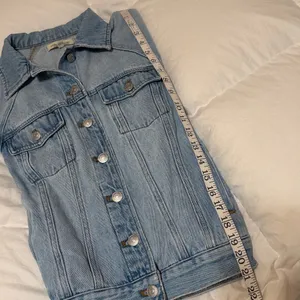 Madewell Oversized Jeans Jacket raglan sleeve 100% Cotton, size S relaxed fit thumbnail 6