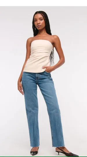 Abercrombie Jeans Vintage Straight High-Rise thumbnail 2