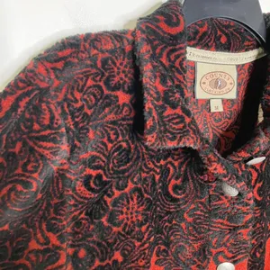Vintage County Clothing‎ Company fuzzy jacket women's size medium cozy winter thumbnail 3