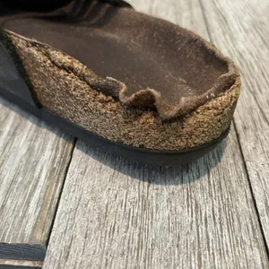 Birkenstock‎ Womens Granada Soft Habana Black Leather Sandals Size 40 US 9 thumbnail 10