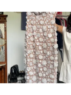 Elliatt bluebell white ivory floral dress Size XL thumbnail 3