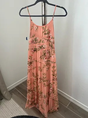 Lost + Wander Pink Ruffle Dress thumbnail 4