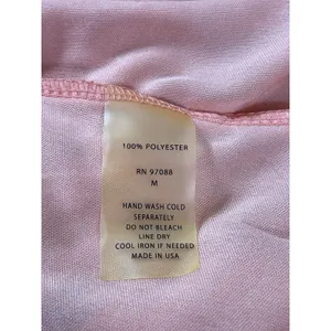 Delia’s Strapless Micro Floral Dress M Orange Blush Tube Mini Y2K Sheer NWT Flaw thumbnail 6