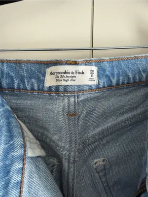 Abercrombie 90s straight ultra high rise thumbnail 6