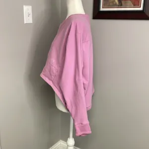 Gymshark Ori cropped sweatshirt lavender lilac workout Size Large thumbnail 5