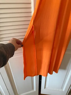 Princess Polly orange maxi dress thumbnail 6