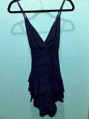 Princess Polly Theodora Romper navy thumbnail 3