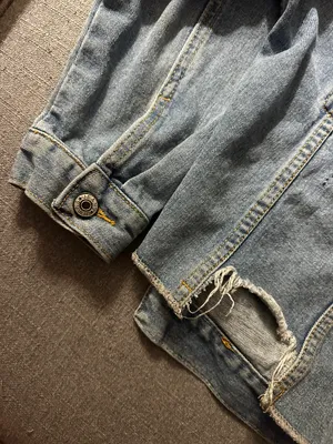 Distressed Jean Jacket thumbnail 4