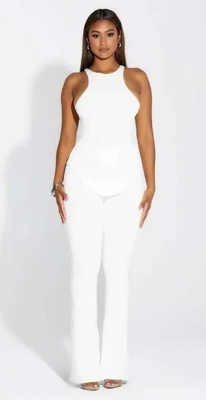 Naked Wardrobe Flared Legging Pants thumbnail 2
