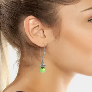 NIB Betsey Johnson Halloween Disco Witch Hat Drop Earrings thumbnail 3