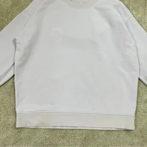 Lululemon Perfectly Oversized Crew Neck Sweatshirt Cotton Terry Lavender Dew 6 thumbnail 4