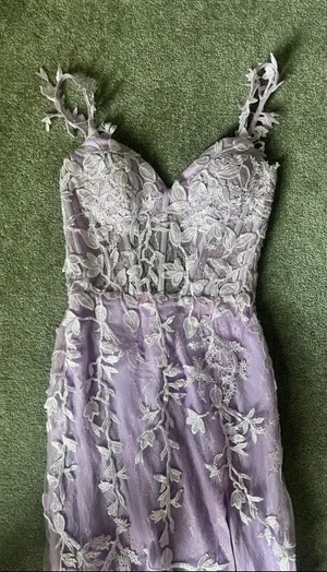 purple prom dress Size XS thumbnail 2