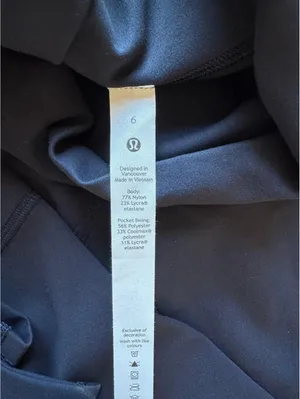 Lululemon Wunder Train High Rise 23” True Navy Size 6 NWT thumbnail 6