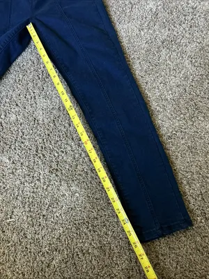 We the Free Women's Blue Skinny Jeans Pull On Style Sz 27 thumbnail 4