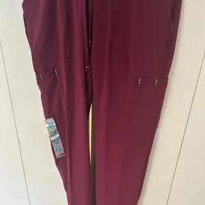 Scrubstar Women's Burgundy Scrub Pants plenty of pockets NWT SIZE small thumbnail 5